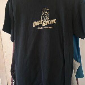 Gildan Black Tee with Graphic Print